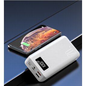 Power Bank Manufacturer - 20000mah High Capacity with LCD Display Dual USB Fast Charge