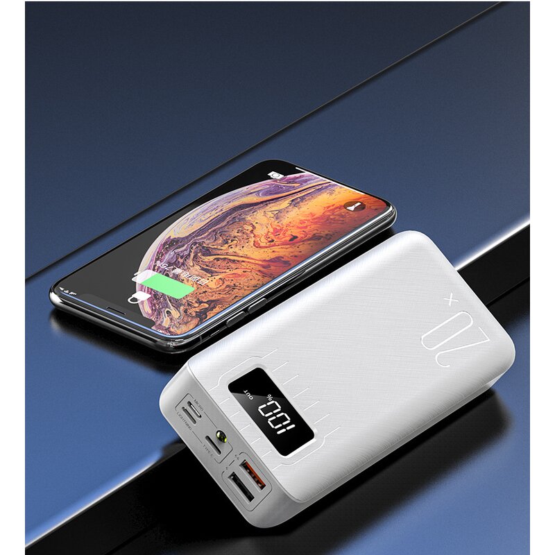 Power Bank Manufacturer - 20000mah High Capacity with LCD Display Dual USB Fast Charge