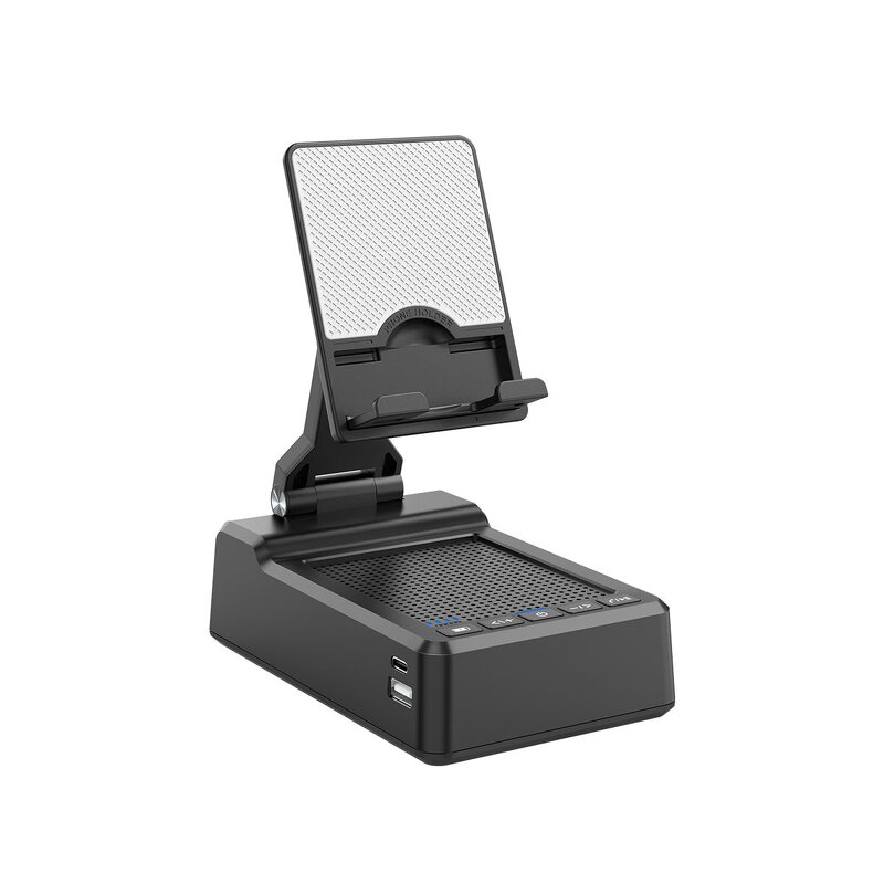 Power Bank Manufacturer - 5000mAh Rechargeable with Wireless Speaker & Folding Phone Holder Stand