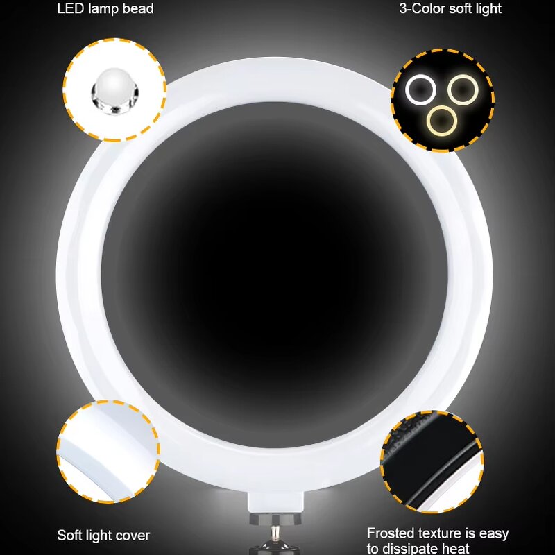 Ring Light Manufacturer - Professional 10 Inch LED Makeup Selfie with Light Control Remote