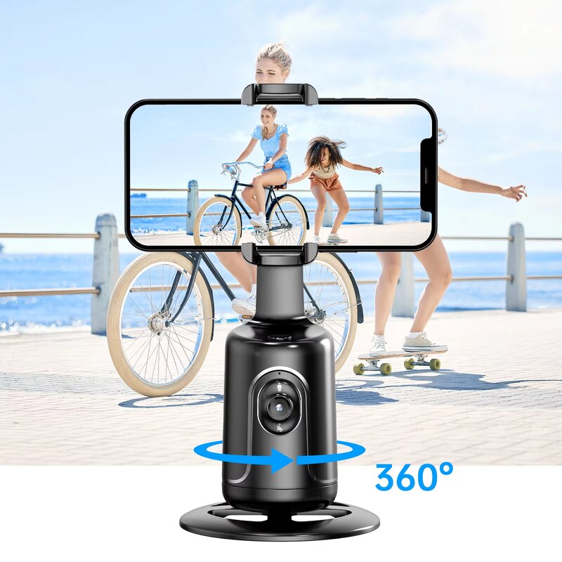 Tripod Gimbal Manufacturer - AI Face Tracking 360 Degree Rotate P01 for Live Vlog
