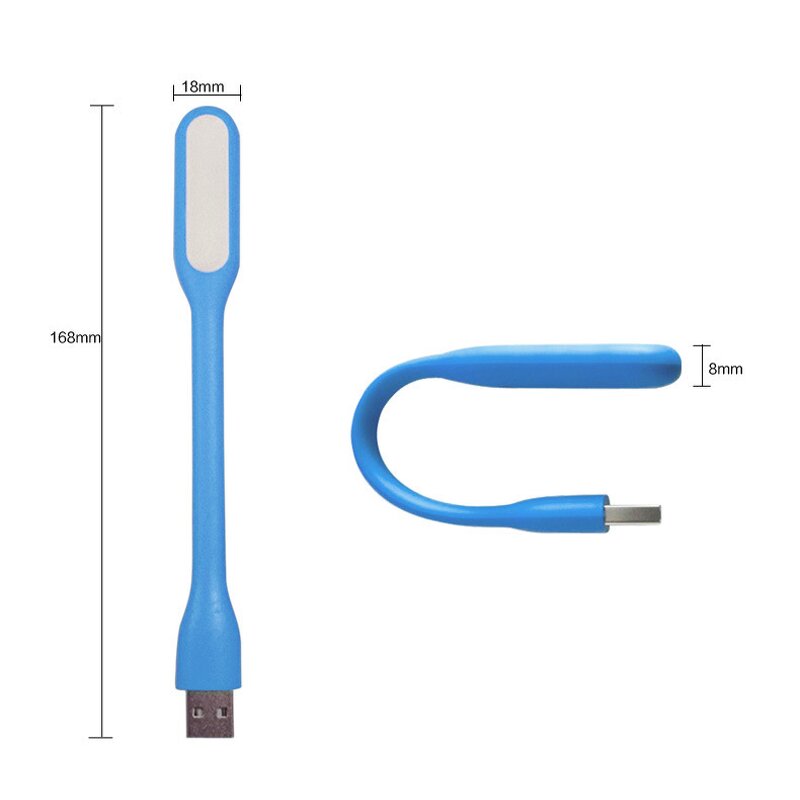 USB Lamp Manufacturer - Adjustable Colorful Flexible Mini LED for Notebook Laptop Foldable
