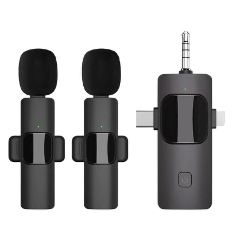 Lavalier Microphone Manufacturer - 3 in 1 Mini Wireless K15 for Tiktok Video