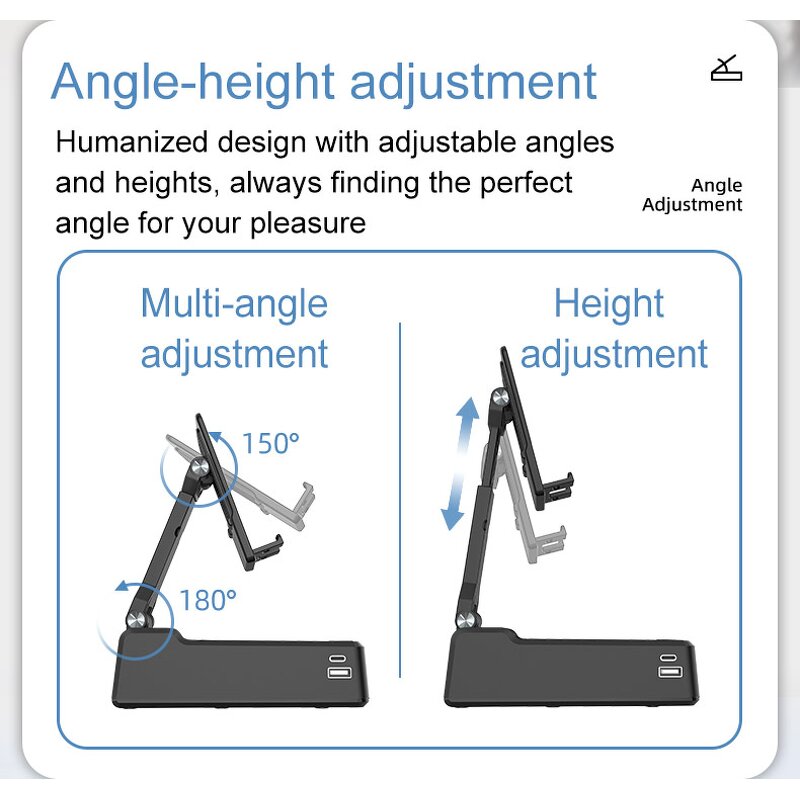 Power Bank Manufacturer - 5000mAh Rechargeable with Wireless Speaker & Folding Phone Holder Stand