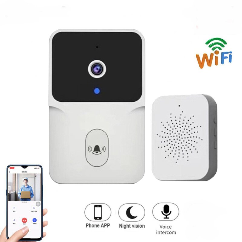 Doorbell Manufacturer - M6 Night Light Dual Way Intercom Safety with App Control OEM