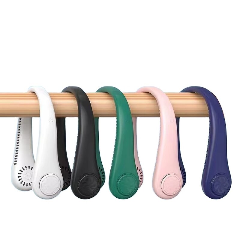 Neck Fan Manufacturer - Outdoor Flexible Air Cooling USB Charging Bladeless Camping