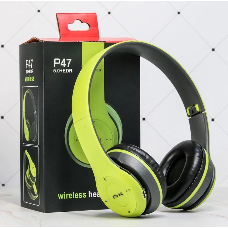 Headset Manufacturer - P47 BT 5.1 Wireless Foldable with AUX Line