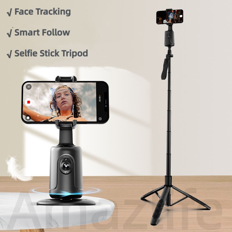 Stabilizer Manufacturer - P01 Intelligent Face Recognition 360° Rotate Panoramic Tracking