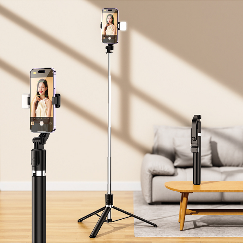Selfie Stick Manufacturer - Rotatable Telescopic Portable Camera Stand Tripod