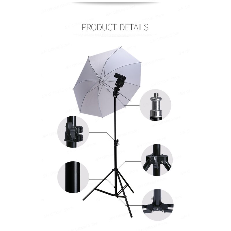 Tripod Stand Manufacturer - 1.6/2.1m Metal for Cellphone LED Ring Lamp 3 Height Adjust