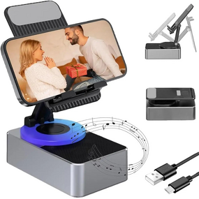 Wireless Speaker Manufacturer - Multi Function Desktop with Phone Holder 360 Rotating