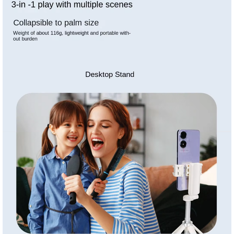 Selfie Stick Manufacturer - Desktop Tripod Jc-25 Pocket Mini Folding 360 Rotate