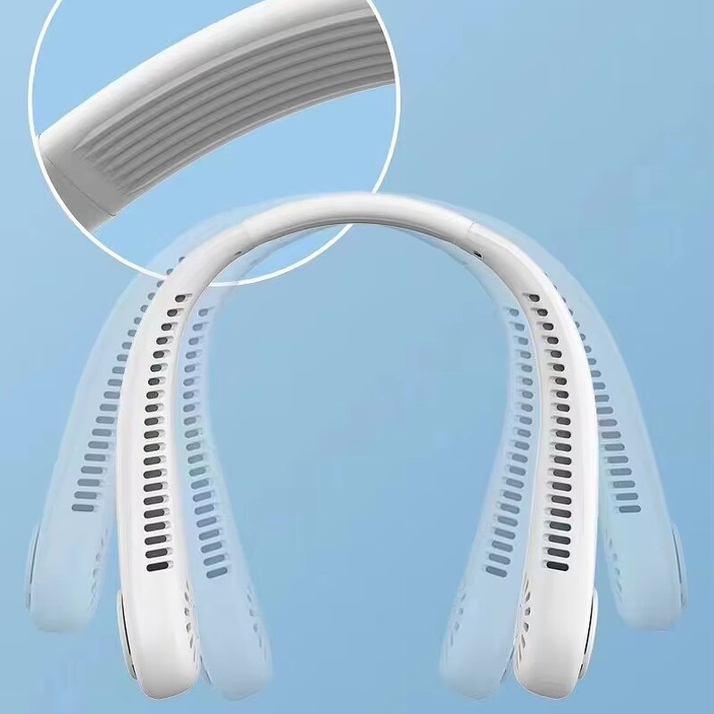 Neck Fan Manufacturer - Custom Leafless Hanging Silent Rechargeable Hand Free for Sport