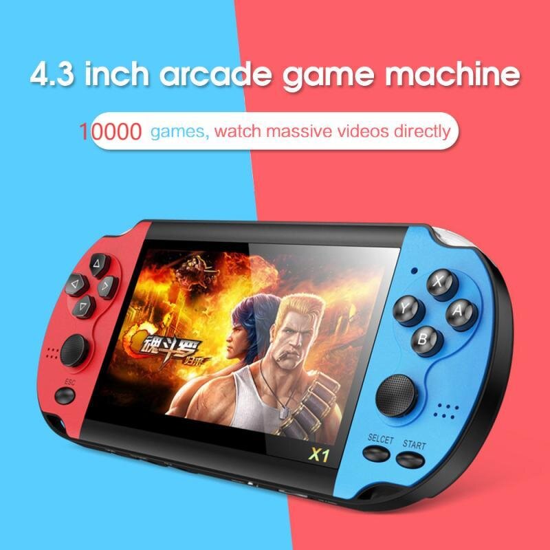 Handheld Game Console Manufacturer - X7 4.3inch 8G PSP Arcade Wholesale Price