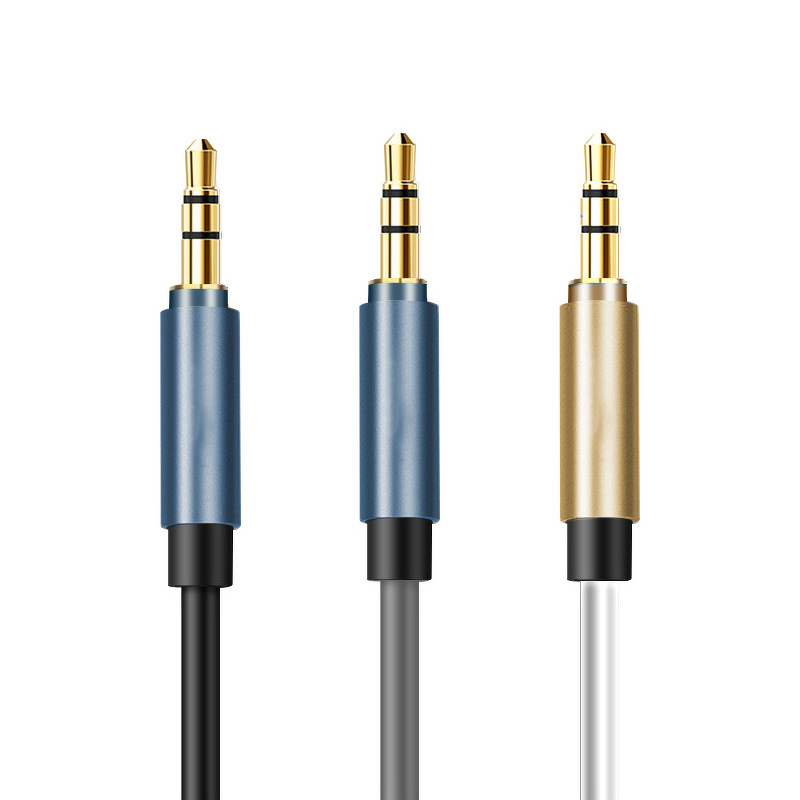 Aux Cable Manufacturer - 3.5mm Stereo Male-Male Foil Braid for Car Computer iPod