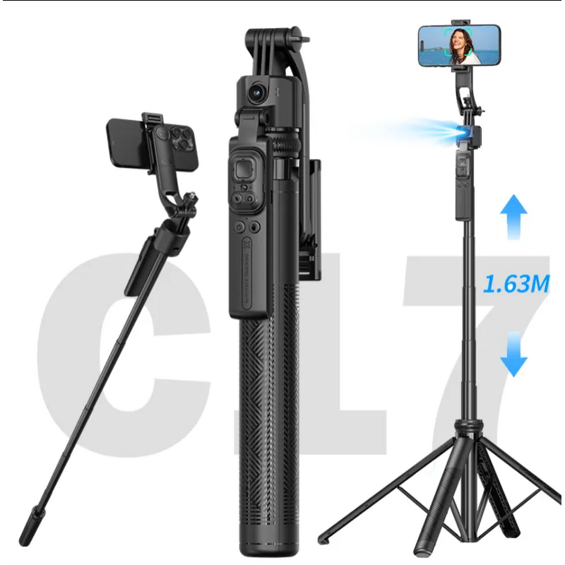 Selfie Stick Manufacturer - Intelligent AI Retractable C17 1630cm Stable Anti-shake Gimbal