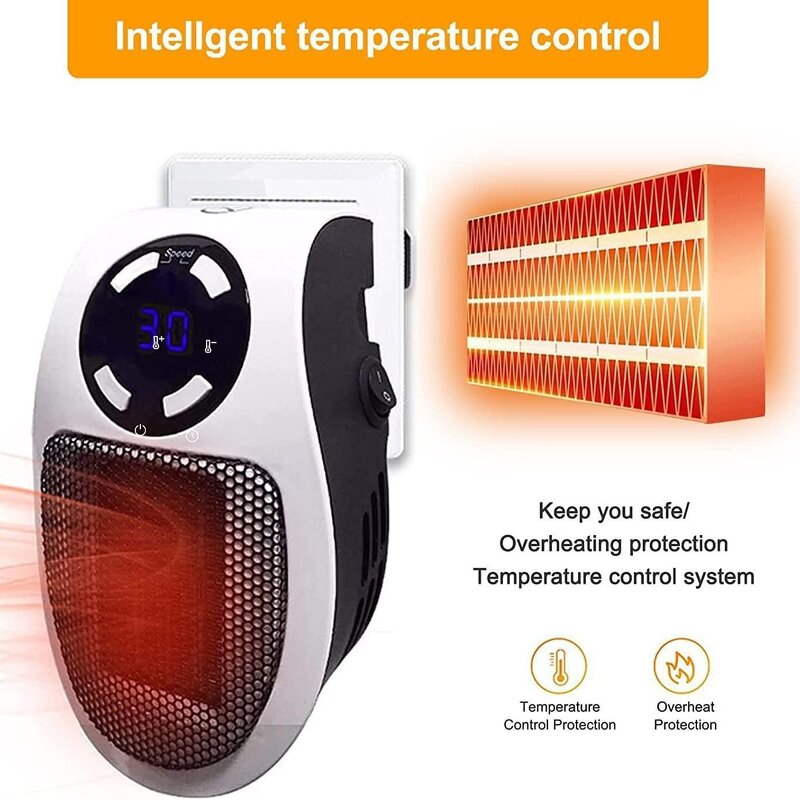 Heater Manufacturer - Mini Hot Air Fan Desktop Multifunctional Overheating Protection