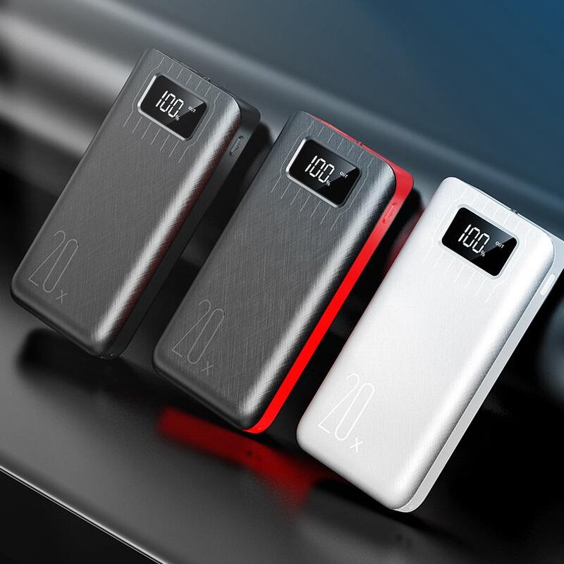 Power Bank Manufacturer - 20000mah High Capacity with LCD Display Dual USB Fast Charge