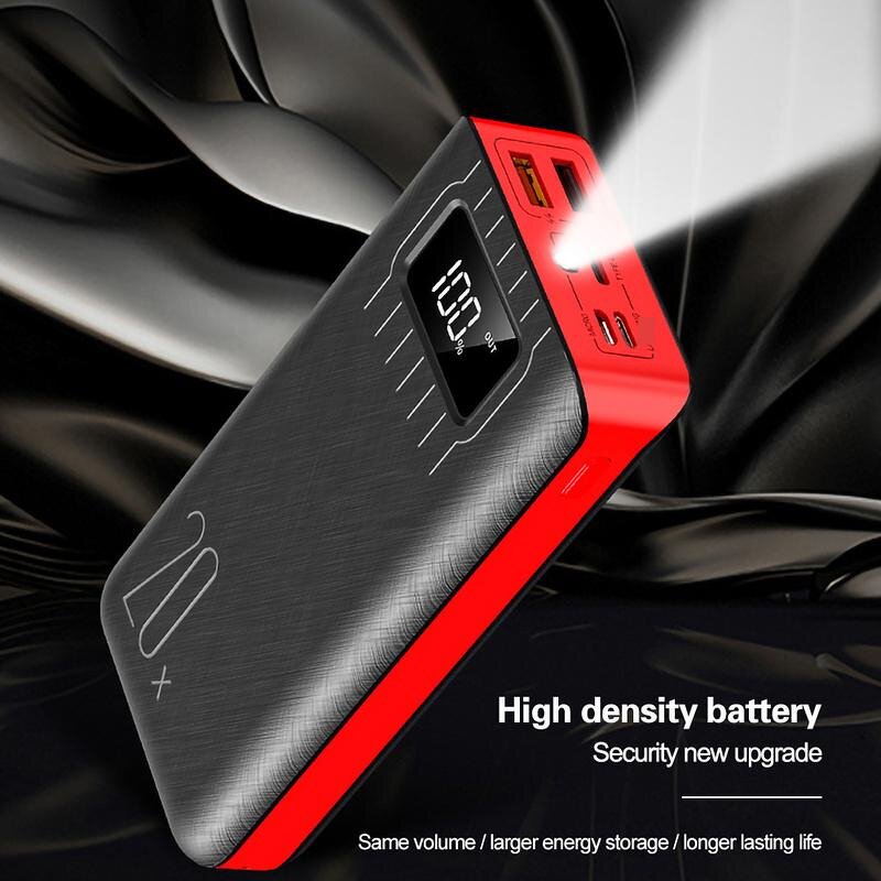 Power Bank Manufacturer - 20000mah High Capacity with LCD Display Dual USB Fast Charge