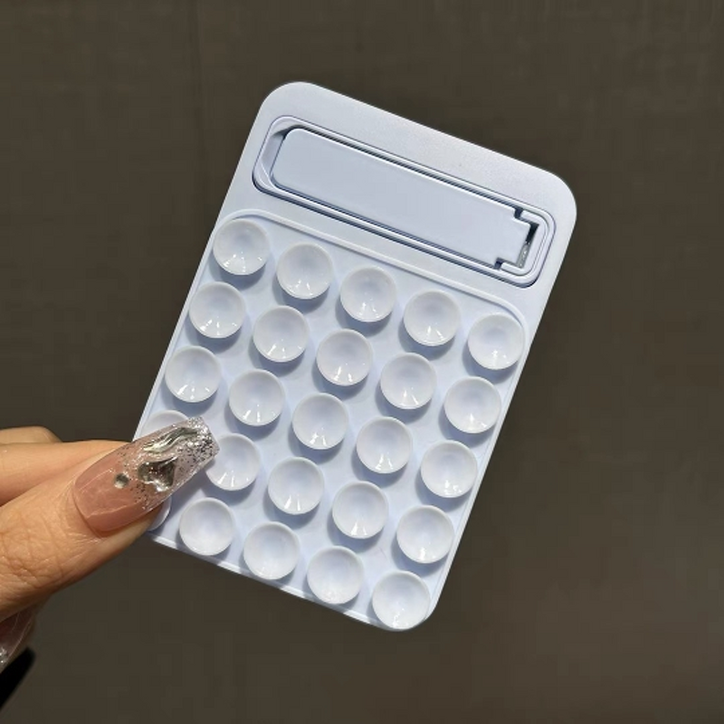 Suction Cup Holder Manufacturer - with Back Adhesive Soft Case & Folding Stand Silicone