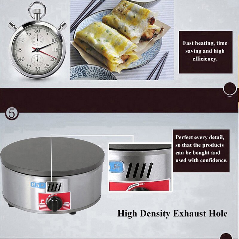 Tortilla Machine - Manufacturer - 2022 Gas Arabic Bread Pizza Pancake Crepe Maker