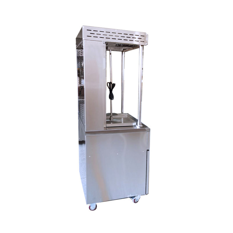 Vertical Shawarma Grill - Manufacturer - Commercial Gas Barbecue Automatic Rotation