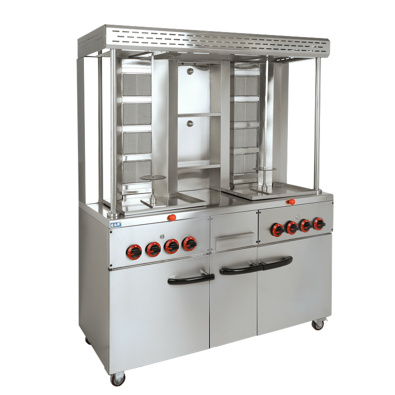 Shawarma Kebab Machine - Manufacturer - Commercial Gas Barbecue Automatic Rotation