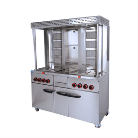 Shawarma Kebab Machine - Manufacturer - Commercial Gas Barbecue Automatic Rotation