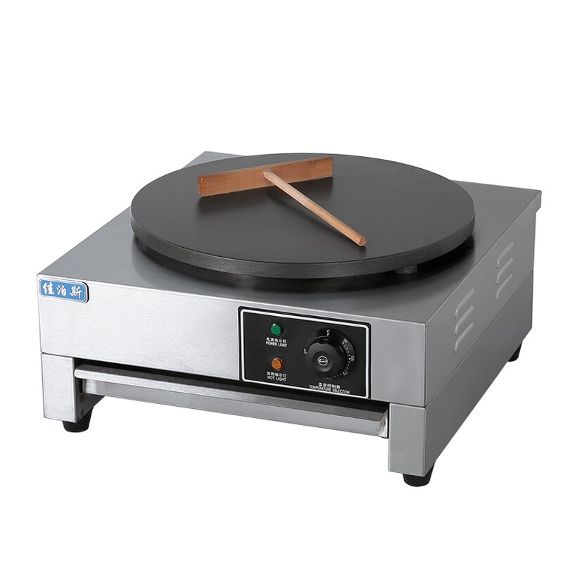 Electric Crepe Maker - Manufacturer - Commercial Automatic Rotating Hot Plate Industrial