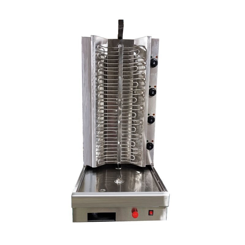 Shawarma Grill Machine - Manufacturer - 4-burner Electric Commercial Chicken Kebab Doner