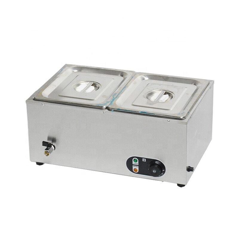 Bain Marie Food Warmer - Manufacturer - 2 Pans Commercial Restaurant Catering