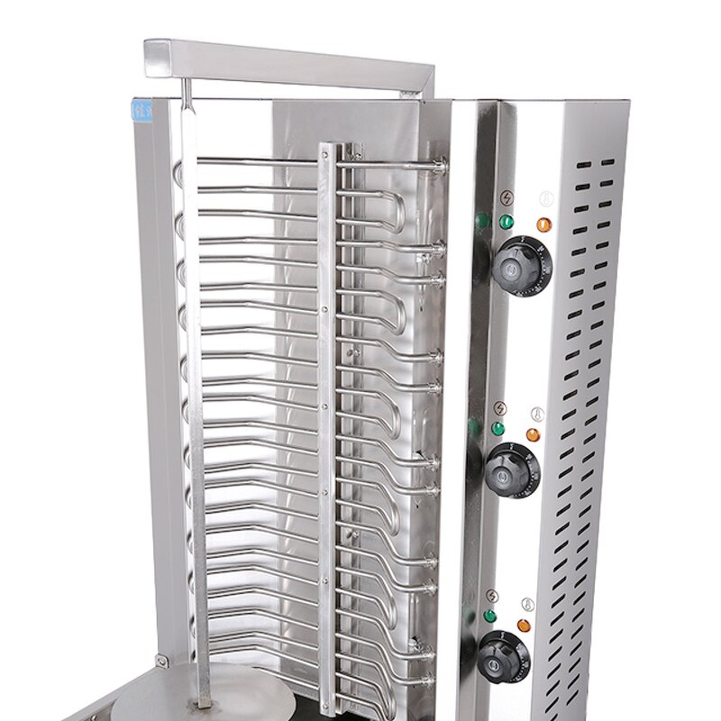Shawarma Grill Machine - Manufacturer - 4-burner Electric Commercial Chicken Kebab Doner