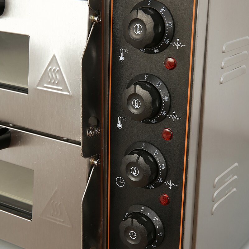 Electric Pizza Oven - Manufacturer - JABS Commercial Catering Double Layer Equipment