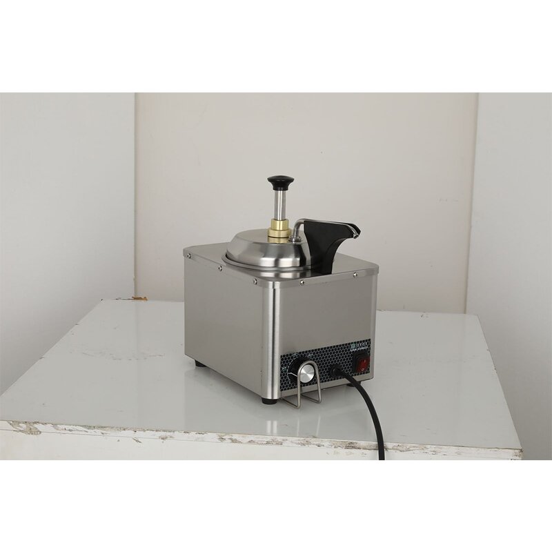 Chocolate Food Dispenser - Manufacturer - JABS 2L Stainless Steel Pump Cheese Warmer