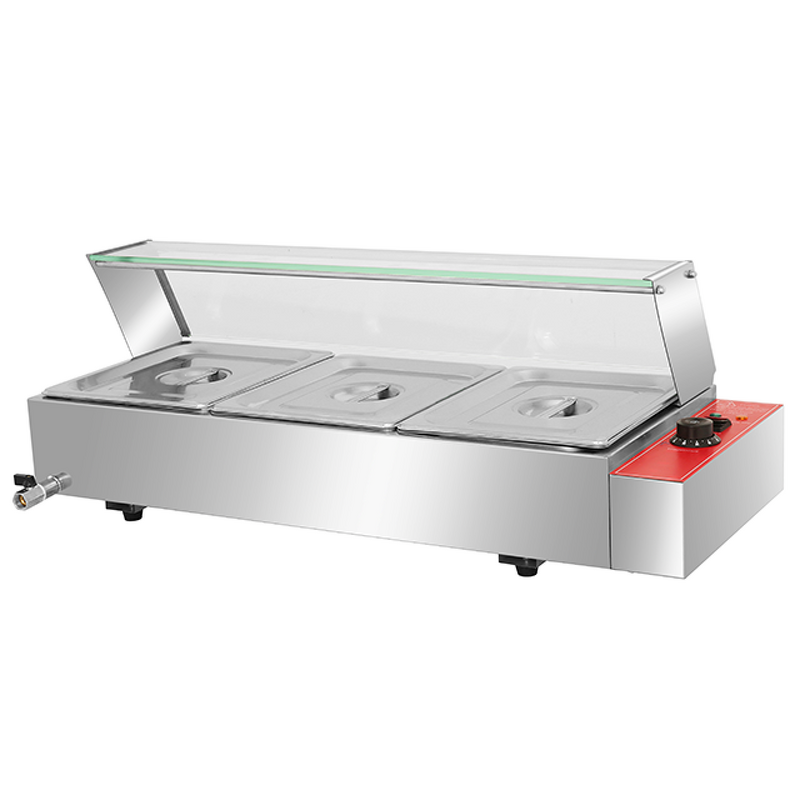 Bain Marie Food Warmer - Manufacturer - 3-Pan Electric Guangzhou Restaurant Catering