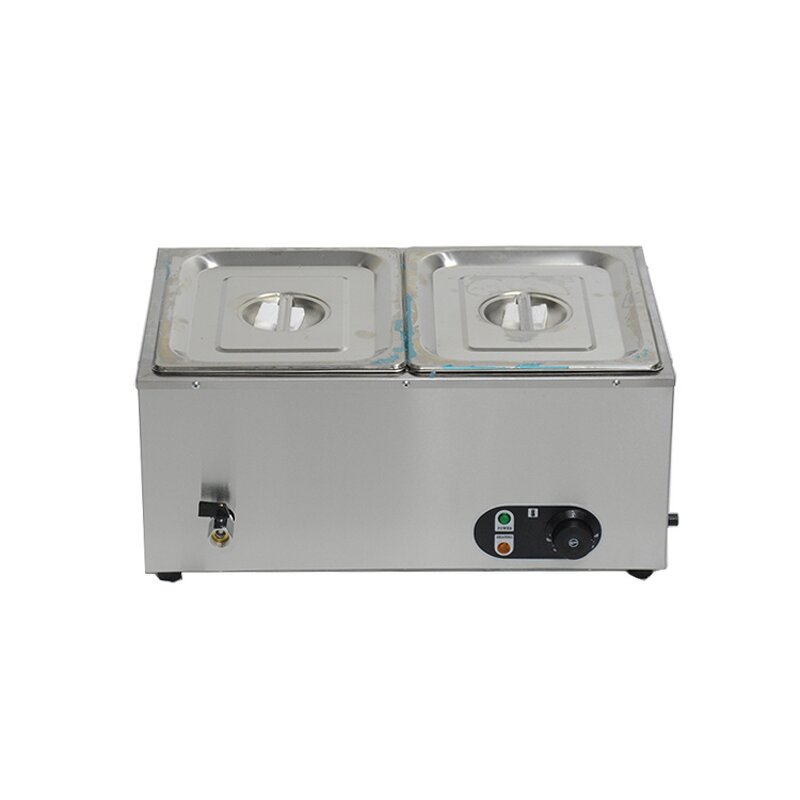Bain Marie Food Warmer - Manufacturer - 2-Pan Stainless Steel Restaurant Catering