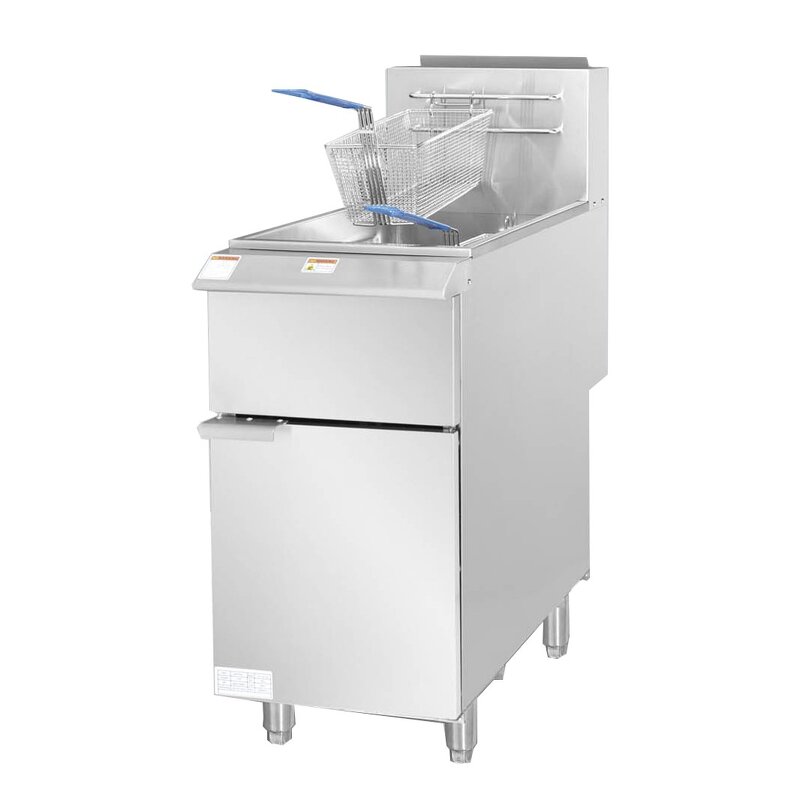 Gas Deep Fryer - Manufacturer - Commercial Professional French Fries Chicken Industrial