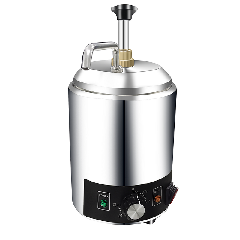 Commercial Sauce Dispenser - Manufacturer - JABS Stainless Steel Cheese Caramel Hot Fudge