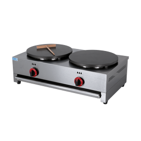 Crepe Pancake Maker - Manufacturer - Commercial Automatic Gas Double Nonstick Pan