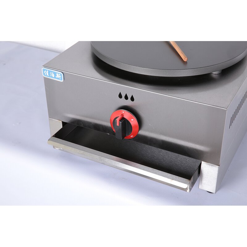 Crepe Pancake Maker - Manufacturer - Commercial Gas Automatic Adjustable Temp Nonstick