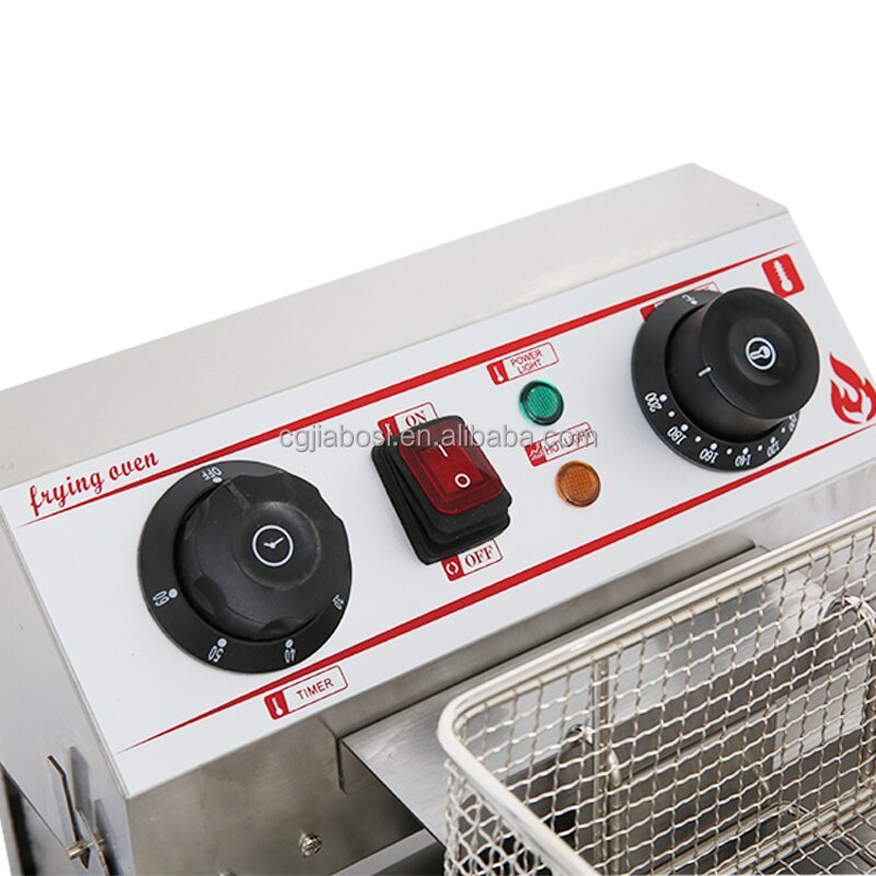 Electric Deep Fryer - Manufacturer - Commercial French Fry Vending Chips Frying Machine
