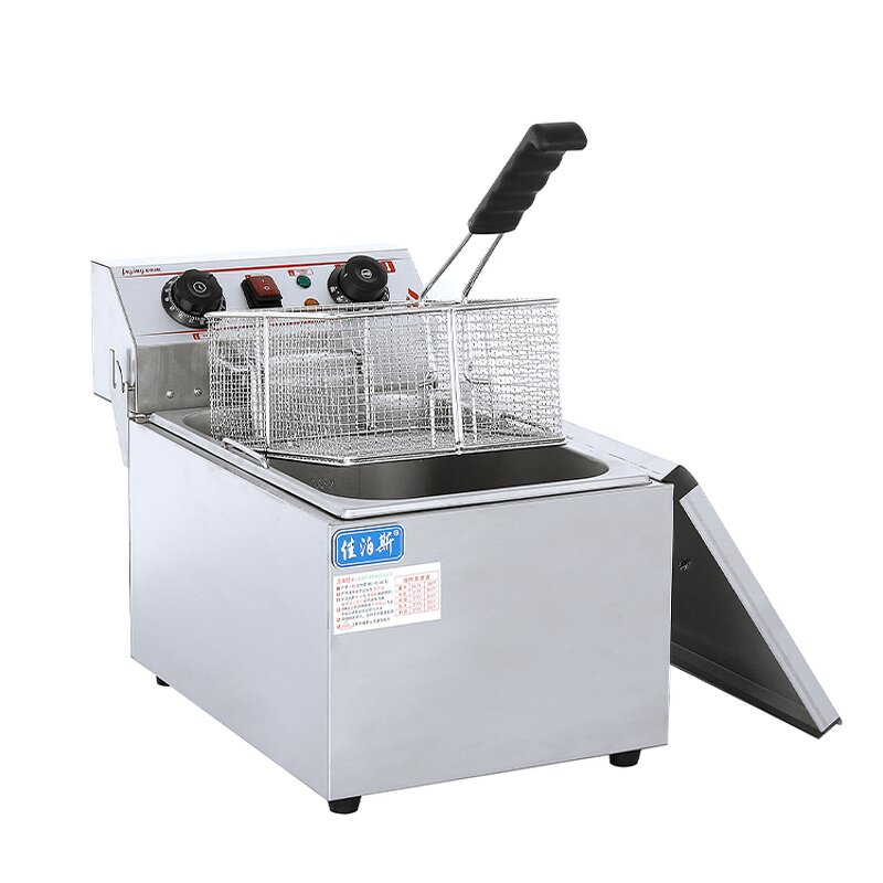 Electric Deep Fryer - Manufacturer - Commercial Table Top French Fries Frying Machine