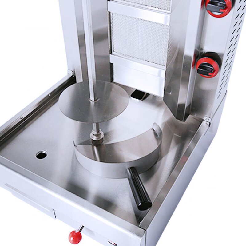 Shawarma Grill Machine - Manufacturer - Gas 5-burner Commercial Automatic Cutting Kebab