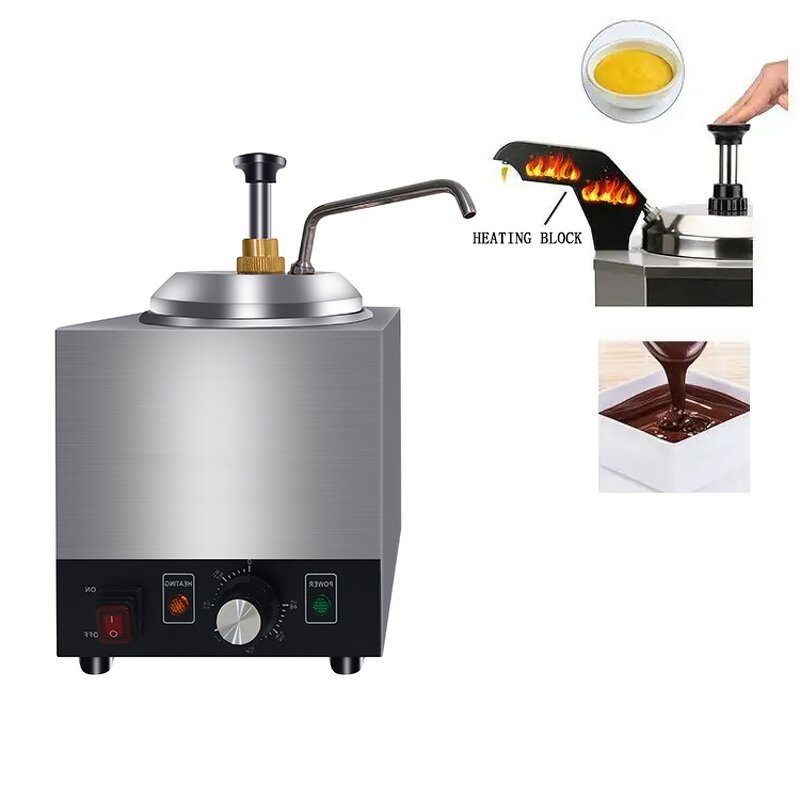 Hot Sauce Dispenser - Manufacturer - Electric Commercial Cheese Chocolate Buffet with Pump