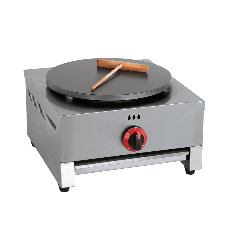 Crepe Pancake Maker - Manufacturer - Commercial Gas Automatic Adjustable Temp Nonstick