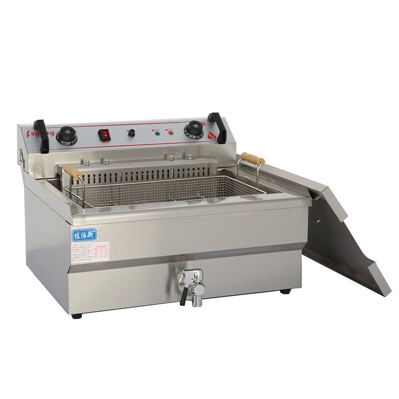 Potato Chips Fryer - Manufacturer - Commercial Electric Automatic Restaurant Deep Frier