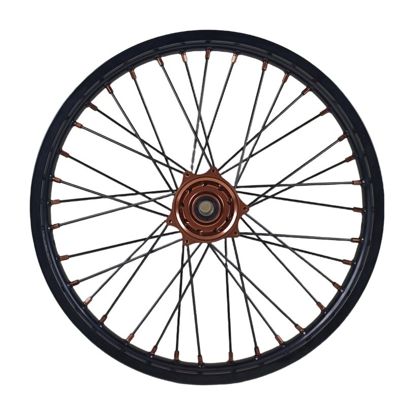 Off-Road Wheel Rim - Manufacturer - 1.60-17 Steel Spoke Hub Dirt Bike Motorcycle
