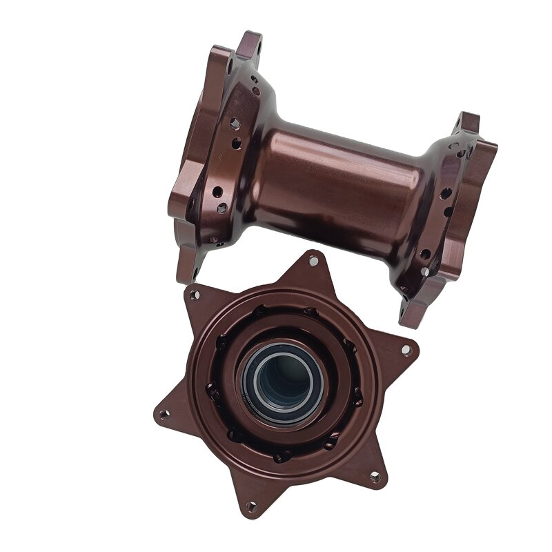 Motorcycle Wheel Hubs - Manufacturer - CNC Brown Aluminum Alloy EXC SXF Modified