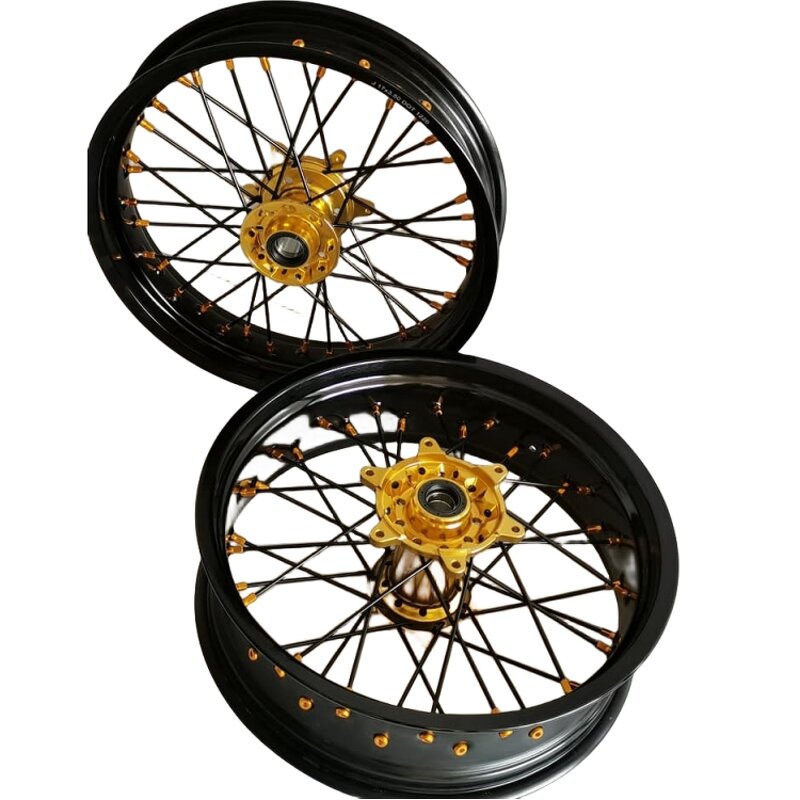 Supermoto Wheels Set - Manufacturer - 17 Inch Aluminum Alloy KTM 125-530cc 2003-2024