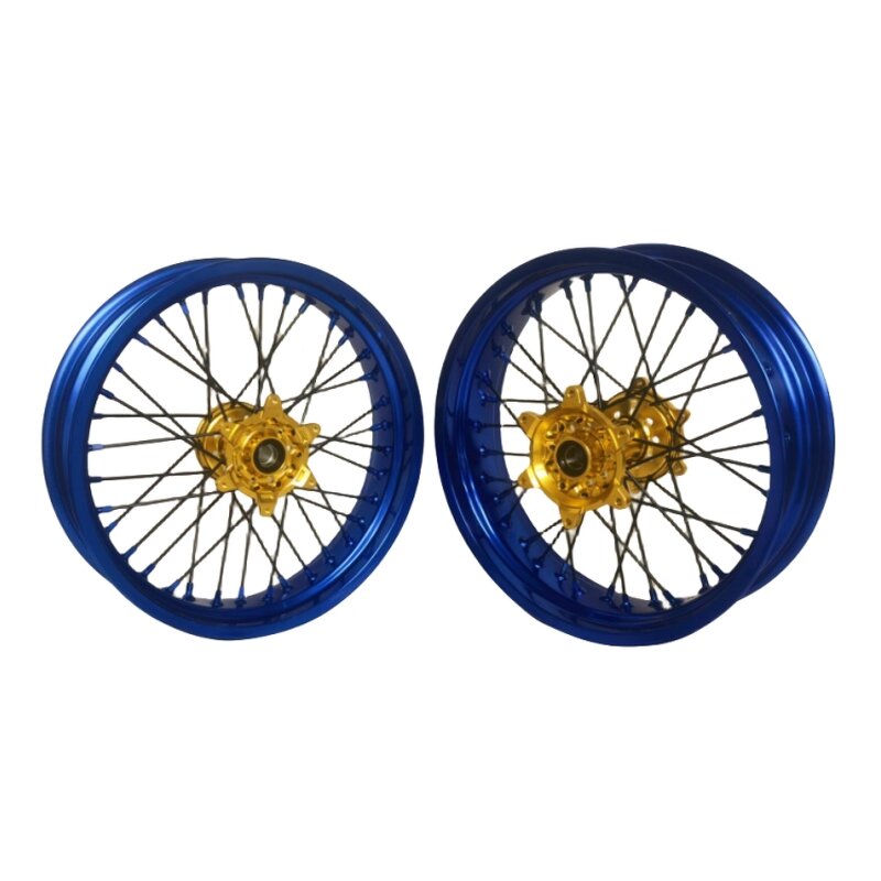 Supermoto Wheels Set - Manufacturer - 17 Inch Aluminum Alloy KTM 125-530cc 2003-2024